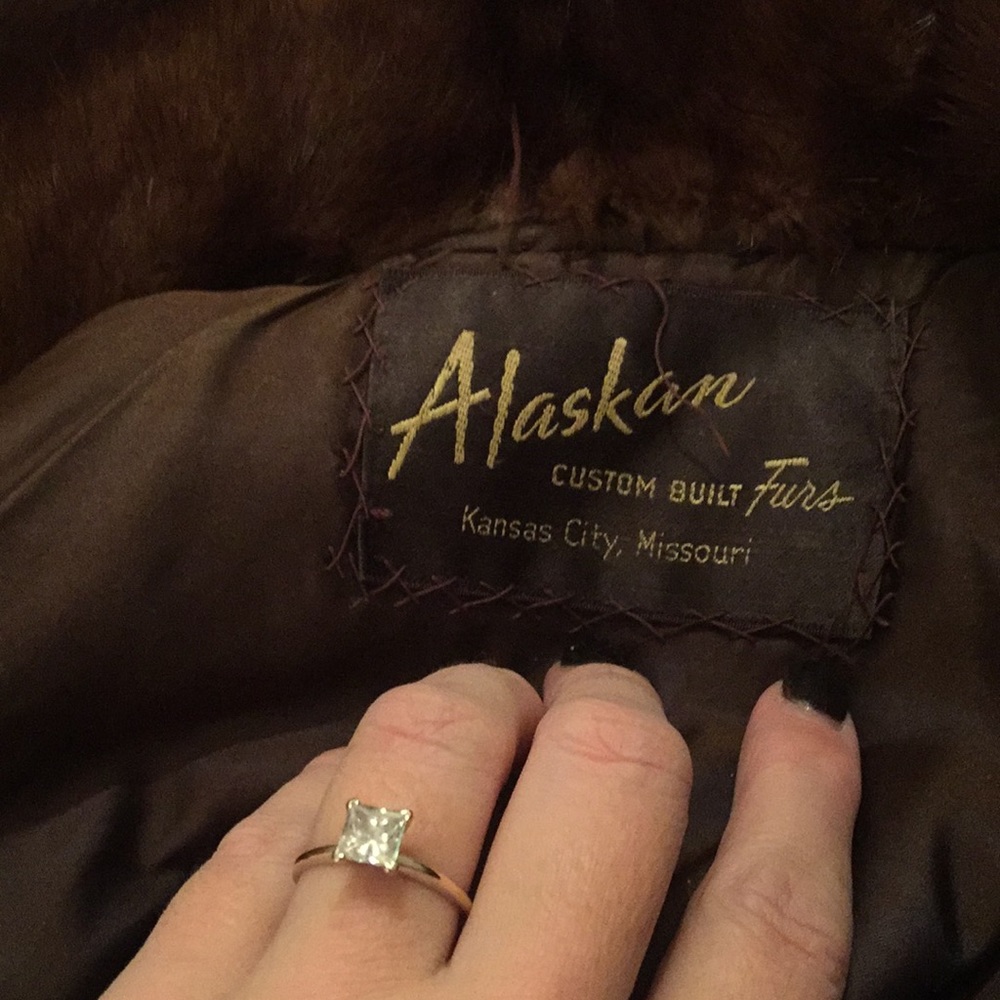 Custom Fur Cape Jacket - Picture 7 of 8